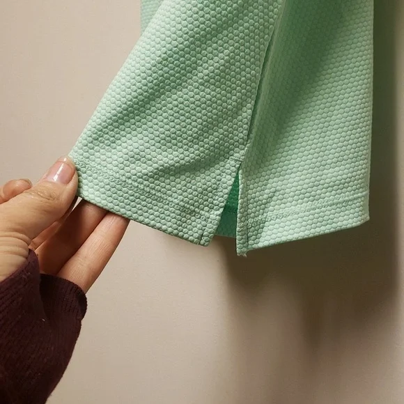 Calia Womens Green Collar Tank - Picture 4 of 8